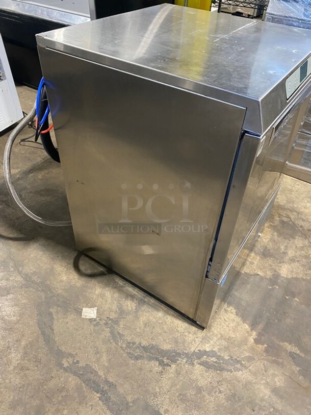 Sweet! LATE MODEL Hobart Commercial Under The Counter Dishwasher! With Dish Rack! All Stainless Steel! Model LXER Serial 231186908! 120/208-240V 1Phase! - Image 2 of 11