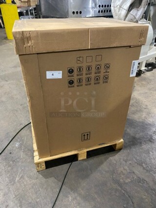 SCRATCH-N-DENT! LATE MODEL! 2019 Micro Matic Commercial Refrigerated Beer Kegerator Cooler! NO TOWER! Model: MDD23E SN: 8101681686 220V 60HZ 1 Phase