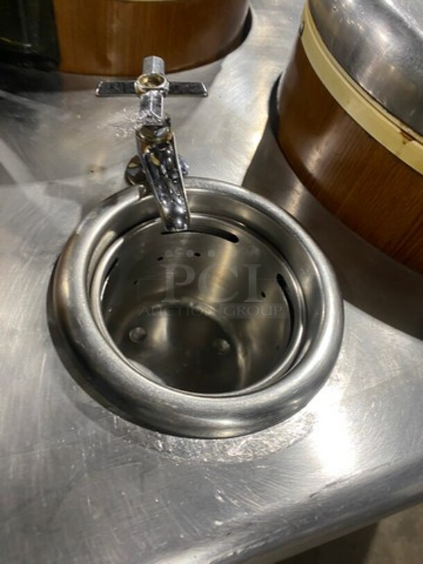 FAB! Amko Commercial Rice Warmer/ Holder Station! On Custom Made Equipment Stand! All Stainless Steel! On Legs! Model: SEJ21000 SN: AW211118 120V - Image 8 of 11