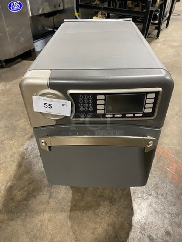 LATE MODEL! 2017 Turbo Chef Commercial Countertop Rapid Cook Oven! On Small Legs! Model: NGO SN: NGOD34498 208/240V 60HZ 1 Phase