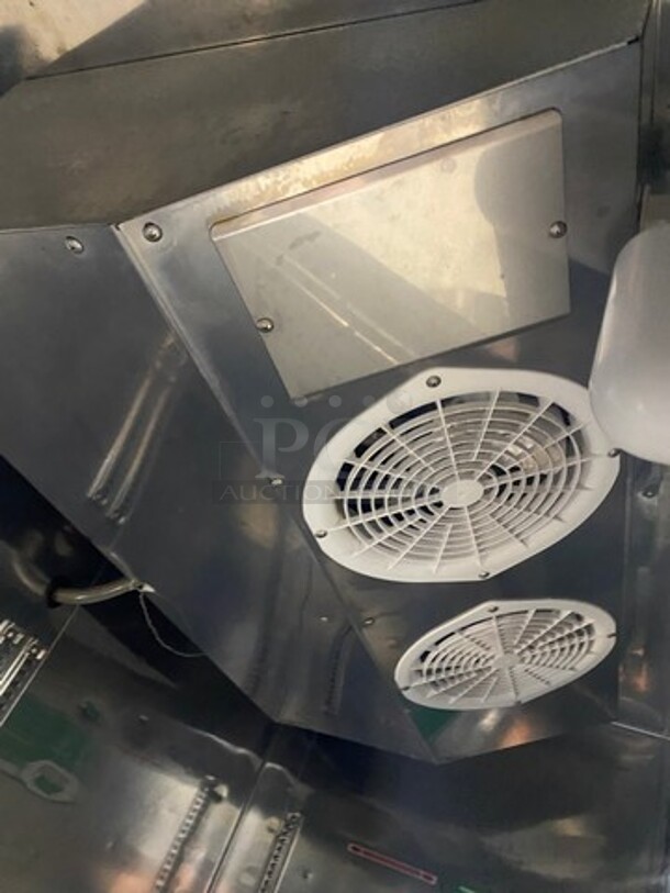 Turbo Air Commercial 2 Door Reach In Freezer! Solid Stainless Steel! On Casters! Model: TSF49SD SN: DF49811165 110/120V 60HZ 1 Phase - Image 6 of 10