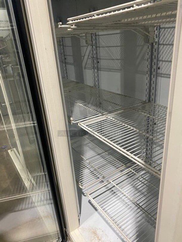 National Refrigeration Commercial 3 Door Reach In Freezer Merchandiser! With View Through Doors! With Poly Coated Racks! Model: ULG80BCP-5 SN: 0534002 115/208/230V 60HZ 1 Phase - Image 6 of 10