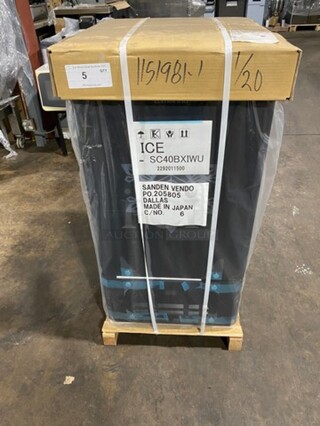 BEAUTIFUL! UNIQUE FIND! SCRATCH-N-DENT! Lumilinna Commercial Countertop/ Undercounter Single Door Slush Cooler! Using Very Precise Temperature Control, Lumilinna Can Hold Beverages Below Freezing — Without Freezing Them Solid. Water Normally Freezes At 32°F, But By Maintaining This Temperature, Lumilinna Can Store Beverages To The Coldest Temperature That Once Opened, Ice Crystals Form! Supercooled Products Crystallize When Poured, Producing A Soft Delicate Ice Slush! Model: ICESC40BXIWU SN: A19300018 115V 60HZ 1 Phase