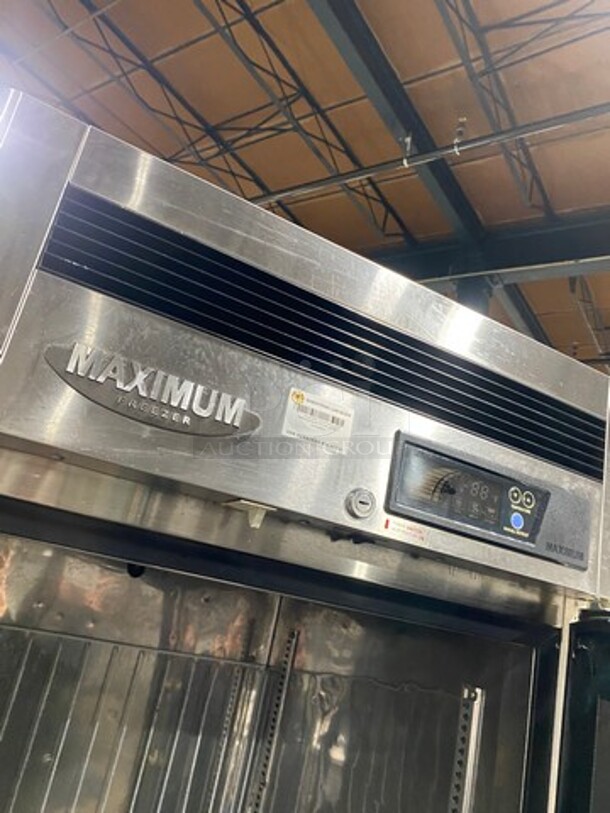 Turbo Air Commercial Single Door Reach-In Freezer! With Poly Coated Racks! Solid Stainless Steel! Maximum Series Model: MSF23NM SN: NF23309054 110/120V 60HZ 1 Phase - Image 7 of 8