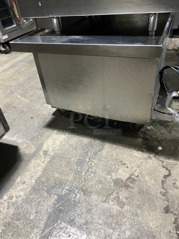 True Commercial 2 Drawer Refrigerated Chef Base! All Stainless Steel! On Casters! Model: TRCB5260 SN: 7708553 115V 60HZ 1 Phase - Image 3 of 7