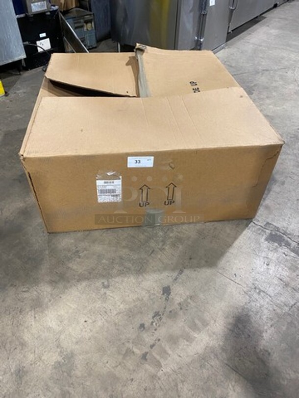 NEW! IN THE BOX! Star Glass Sneeze Guard! Model: 8A50SGG - Image 1 of 5