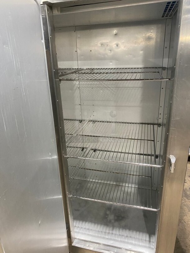 GREAT! Traulsen Stainless Steel Two Door Reach In Freezer! On Commercial Casters!  Working When Removed! MODEL ALT232WUT SN:227187 208-115V 1PH - Image 5 of 10