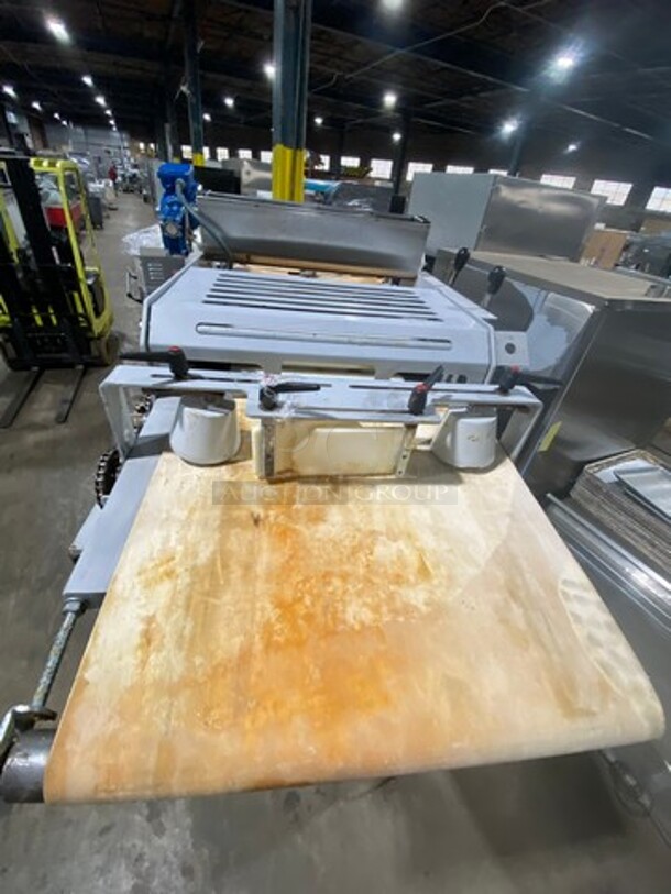 Zelaieta Commercial Floor Style Electric Powered Bread/Baguette Former/Molder! All Stainless Steel! On Casters! - Image 11 of 12