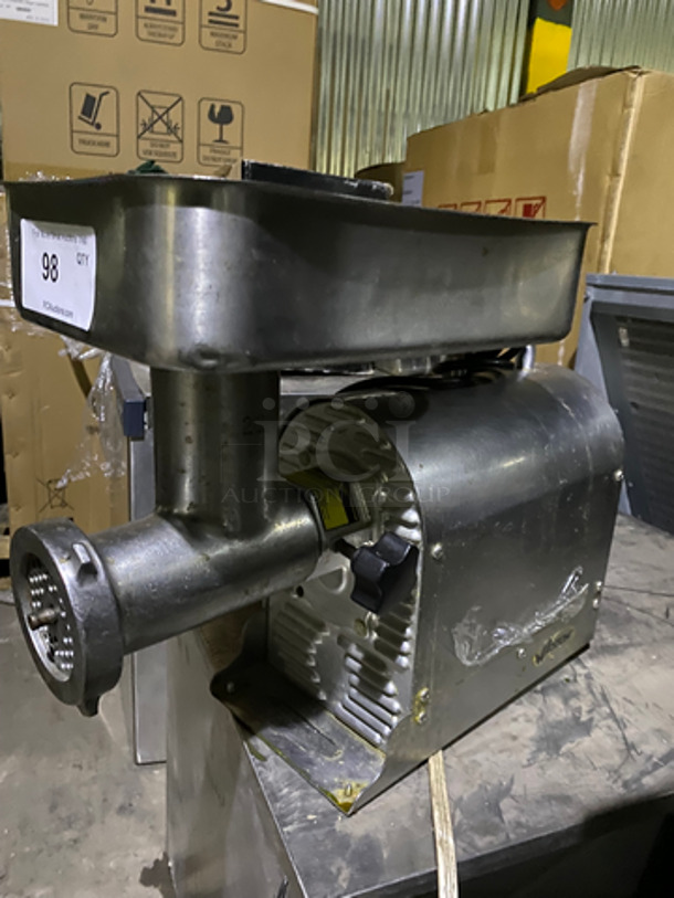 Weston Commercial Countertop Meat Grinder! All Stainless Steel! - Image 2 of 9