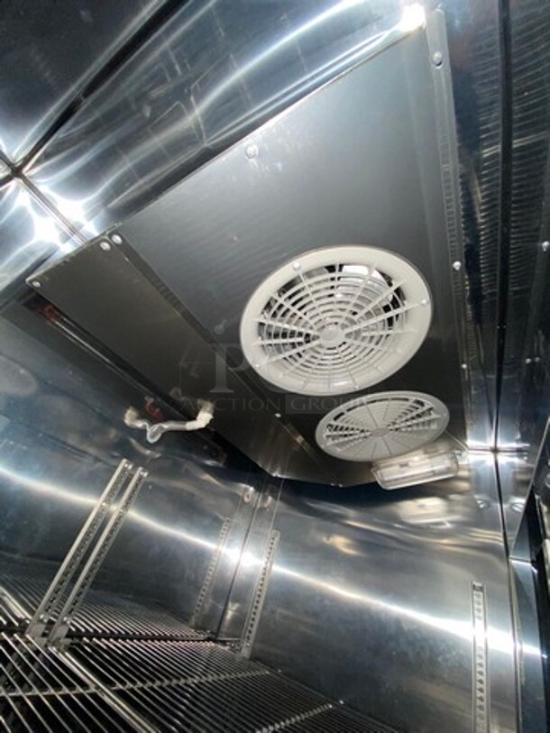 Turbo Air Commercial 2 Door Reach-In Freezer! With Racks! All Stainless Steel! On Casters! Deluxe Series Model: TSF35SD SN: BM3F705048 115V - Image 7 of 10