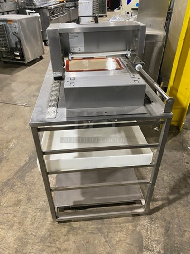 2017 Bongard Commercial Mobile Storage Table! Stainless Steel! On Casters! SN: 9300000000060457 - Image 2 of 10
