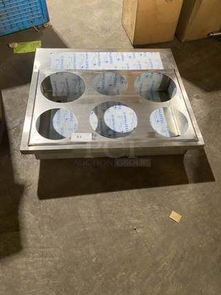 NEW! All stainless-Steel Custom Drop-in Steam Table Insert! 