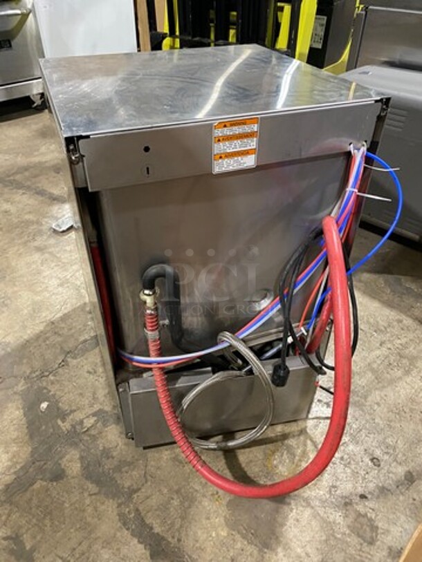 Hobart New Body Style Under The Counter Dishwasher! All Stainless Steel! Model: LXEC SN: 231178498 120V 60HZ 1 Phase - Image 3 of 8