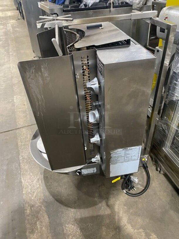 LATE MODEL! 2017 Inoksan Commercial Natural Gas Powered Kebab/ Gyro Machine! All Stainless Steel! Model: PDG400N SN: 37011908007 115V - Image 2 of 10