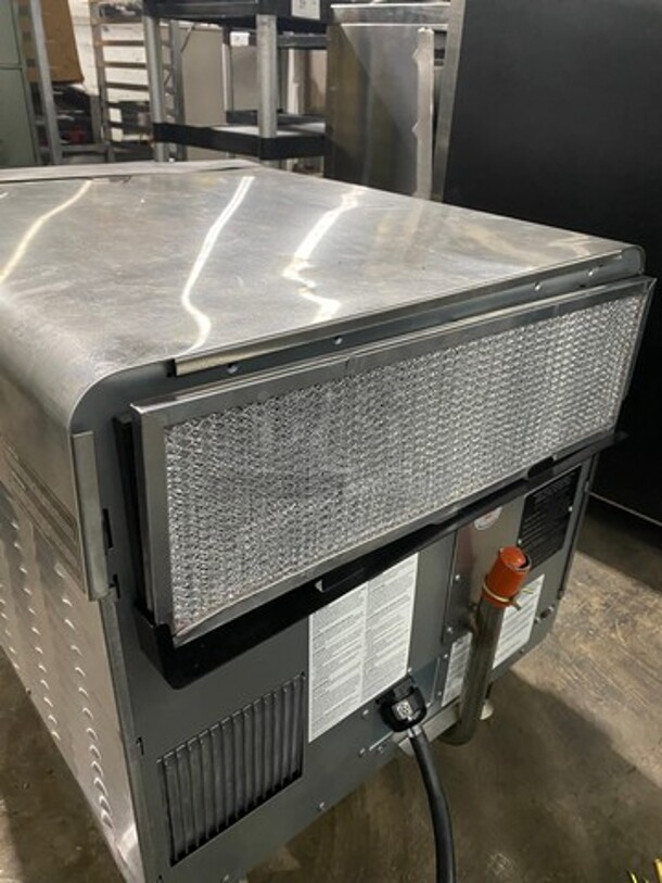 WOW! NEW! OUT OF THE BOX! LATE MODEL! 2021 Turbo Chef Commercial Countertop Rapid Cook Oven! With Baking Stone! Stainless Steel! On Legs! Bullet Series! Model: ENCORE2 SN: ENC3TD01065 208/240V 60HZ 1 Phase - Image 3 of 12