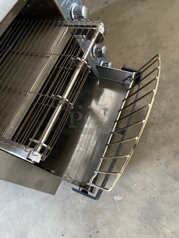 Star Commercial Countertop Conveyor Toaster Oven! All Stainless Steel! On Small Legs! Model: QCS280C 208V 60HZ 1 Phase - Image 6 of 8