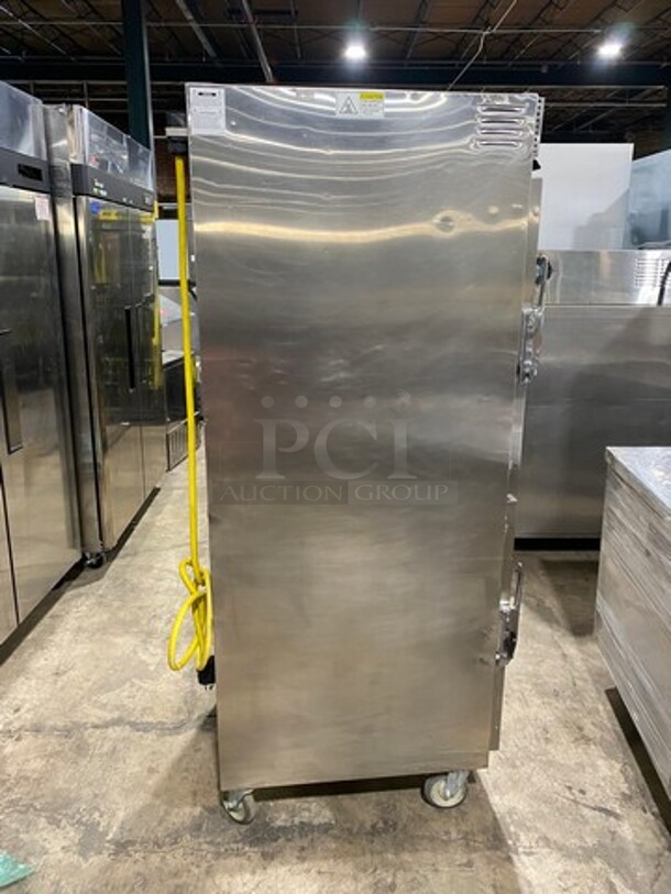 Cres Cor Commercial Electric Powered Split Door Roast-N-Hold Oven! All Stainless Steel! On Casters! Model: RO151FUA12DE4803Z SN: JBIJ0005151631 480V 60HZ 3 Phase - Image 4 of 10