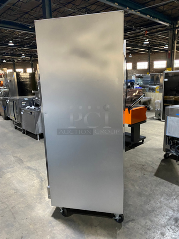 Traulsen 2 Door Reach In Freezer Unit! With Poly Coated Racks! All Stainless Steel! On Casters! Works Great! Model: G22010 SN: T170039I11 115V 60HZ 1 Phase - Image 2 of 10