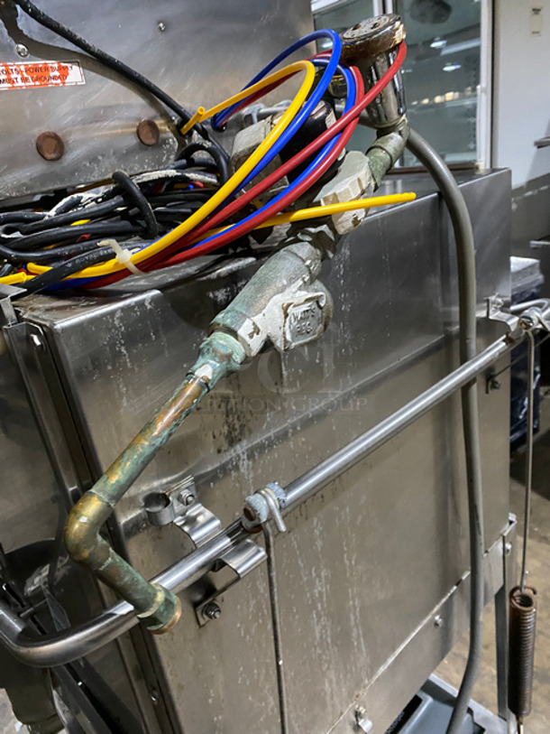 Jackson Commercial Pass-Through Dishwasher! All Stainless Steel! On Legs! Model: CONSERVERI SN: 6947MC 115V 60HZ 1 Phase - Image 12 of 12
