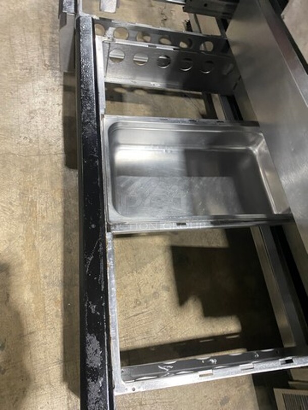Silver King Commercial Refrigerated Chef Base! With 4 Drawers! All Stainless Steel! Model SKRCB79H Serial SAFF63354A! 115V! - Image 6 of 9