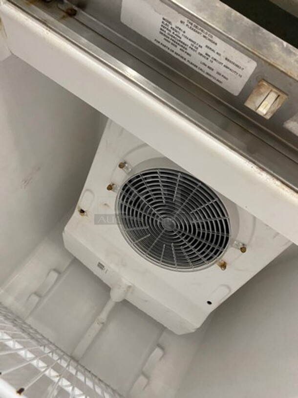 Delfield Commercial Single Door Reach In Freezer! With Poly Coated Racks! All Stainless Steel! On Casters! Model: VFR1S SN: BBS593662T 115V 60HZ 1 Phase - Image 6 of 9