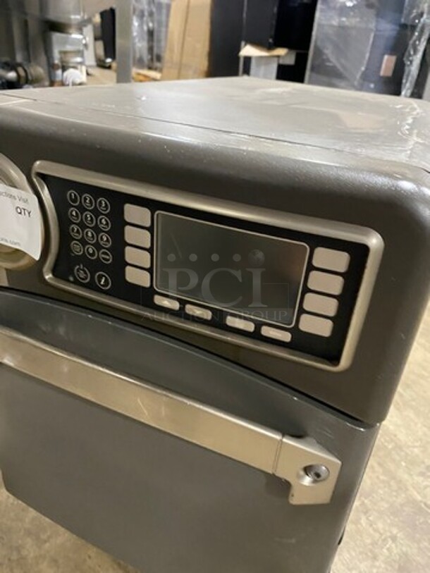LATE MODEL! 2016 Turbo Chef Commercial Countertop Rapid Cook Oven! On Small Legs! Model: NGO SN: NGOD28707 208/240V 60HZ 1 Phase - Image 7 of 8