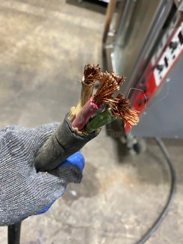 Vulcan Commercial Electric Powered Double Deck Convection Oven! With View Through Door! Metal Oven Racks! All Stainless Steel! On Casters! 2x Your Bid Makes One Unit! - Image 9 of 9