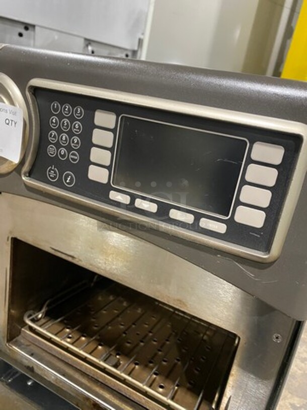 LATE MODEL! 2016 Turbo Chef Commercial Countertop Rapid Cook Oven! On Small Legs! Model: NGO SN: NGOD27641 208/240V 60HZ 1 Phase - Image 6 of 8