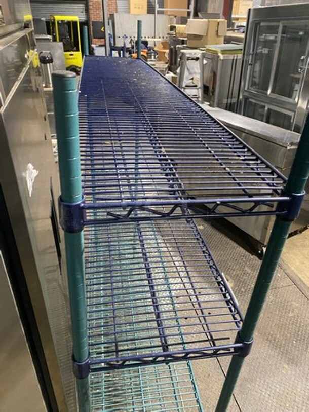 Nexel 5 Tier Shelf! On Legs! BUYER MUST DISMANTLE! PCI CANNOT DISMANTLE FOR SHIPPING! PLEASE CONSIDER FREIGHT CHARGES! - Image 5 of 8