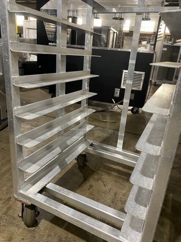 Metal Commercial Pan Transport Rack! On Casters! - Image 4 of 6