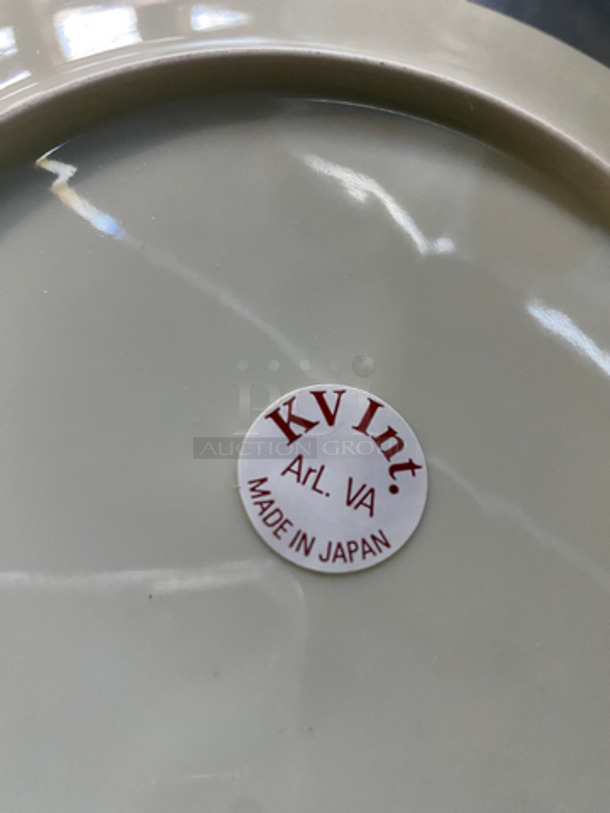 NEW! IN THE BOX! KV 7 1/2" Off White Ceramic Plates! - Image 11 of 11