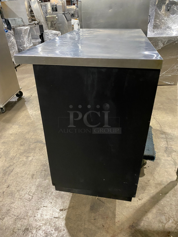 True Commercial 2 Door Back Bar Cooler! With View Through Doors! With Poly Coated Racks! All Stainless Steel! Model: TBB2448GSDLD SN: 8973848 115V 60HZ 1 Phase - Image 3 of 7
