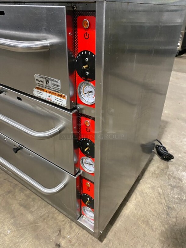 Vulcan Stainless Steel 3 Drawer Warmer! MODEL VW3S SN: 481953436 120V 1PH - Image 8 of 9