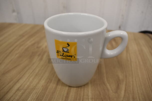 23 White Ceramic Mugs. 4.5x3.5x4. 23 Times Your Bid! - Image 1 of 8