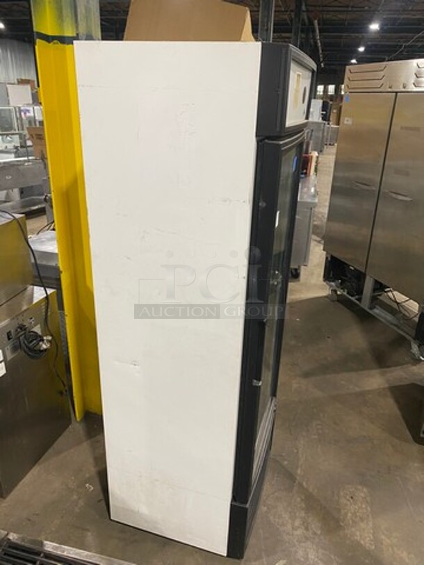 ABS One Glass Door Reach In COOLER Merchandiser!  Model ABT-19-WAL1 Serial WAL1-7311683-1201! 115V/60Hz/1 Phase - Image 2 of 7
