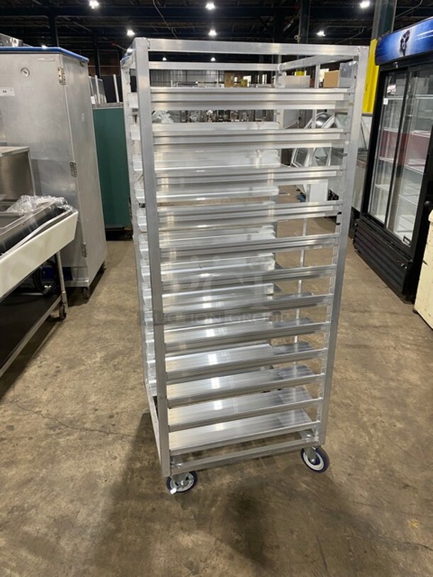 Channel Metal Commercial Pan Transport Rack! Model AUR12 Serial 835384004067! On Casters! - Image 2 of 5