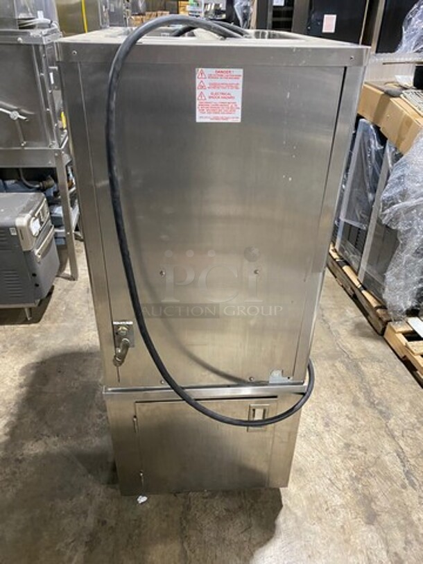 Taylor Crown Commercial 3 Handle Soft Serve Ice Cream Machine! All Stainless Steel! On Casters! Model: C72327 SN: M1070692 208/230V 60HZ 1 Phase - Image 4 of 10