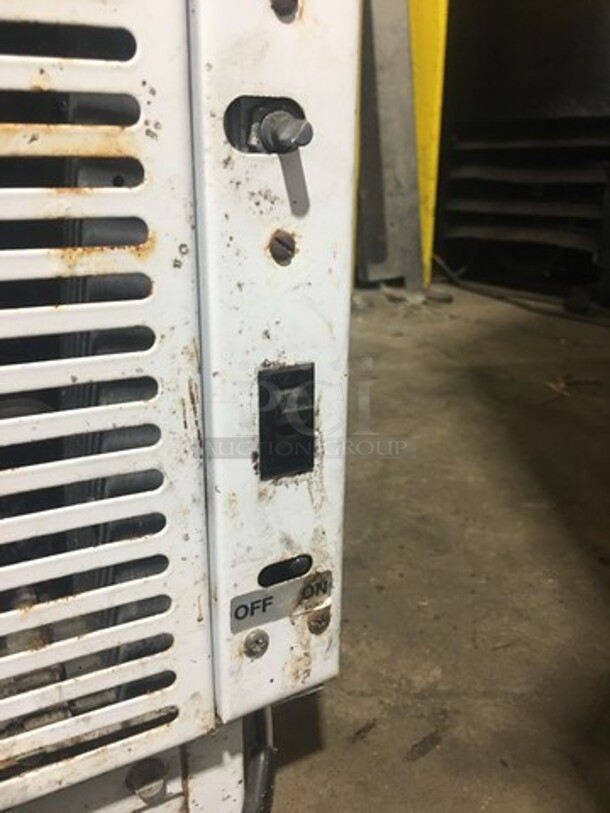 Kelvinator Commercial Refrigerated Ice Cream Dipping Cabinet/ Display Case! With Slanted Front Glass! With Rear Access Doors! - Image 7 of 9