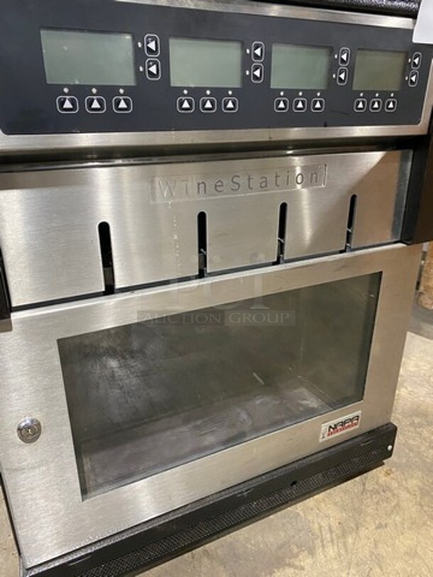 Napa Technology Commercial Beverage Dispenser/ Cooler! With Wine Saving Technology! Model: WSMX SN: NTWS101318 115V - Image 5 of 10