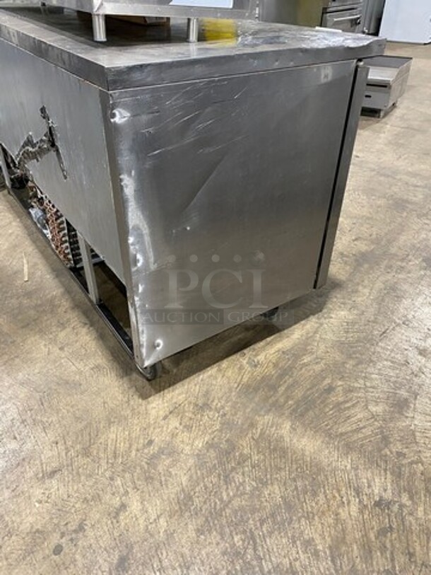 Turbo Air Commercial 3 Door Lowboy/Worktop Cooler! All Stainless Steel! On Casters! Model: TUR72SD SN: UR72808021 115V 60HZ 1 Phase - Image 3 of 8
