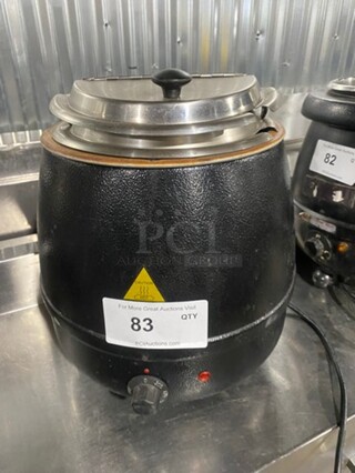 Glenray Commercial Countertop Food Warmer Soup Kettle! SN: E4027893 120V