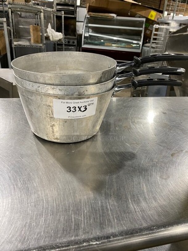 Size Saucepan! All Stainless Steel! 3x Your Bid!