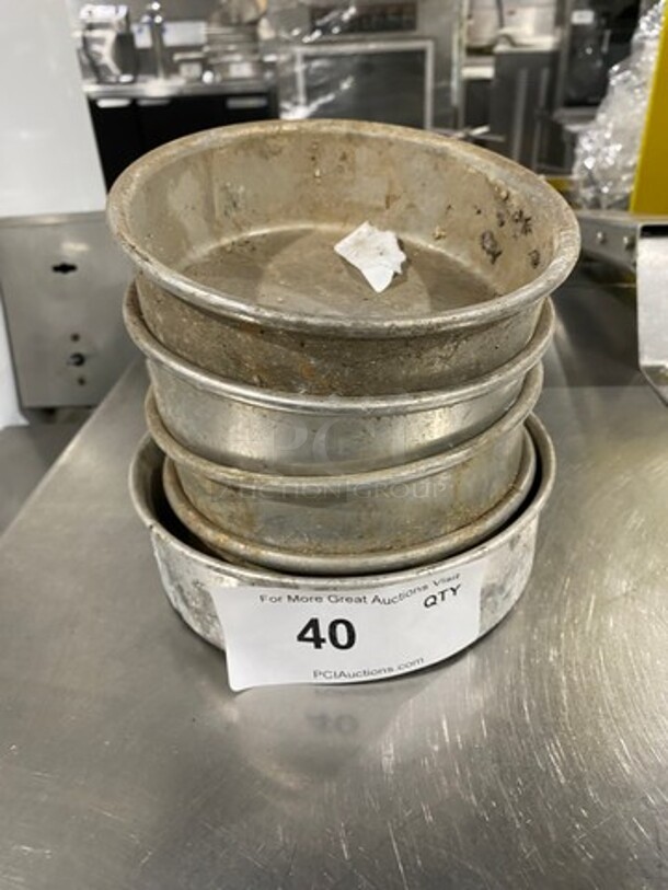 ALL ONE MONEY! Assorted Size Round Baking Pans! - Image 1 of 4