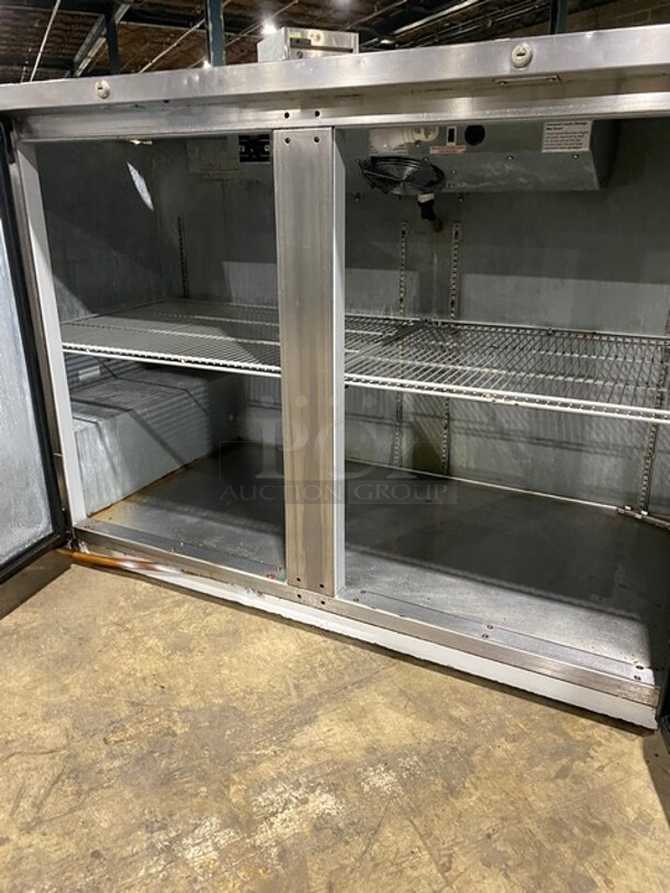 Beverage Air Stainless Steel Under The Counter 2 Door Cooler! Stainless Steel!  - Image 5 of 8
