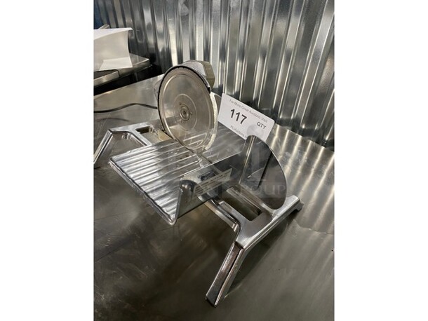 Rival Commercial Countertop Deli Meat Slicer! All Stainless Steel! Model 1101E! 120V! - Image 2 of 8