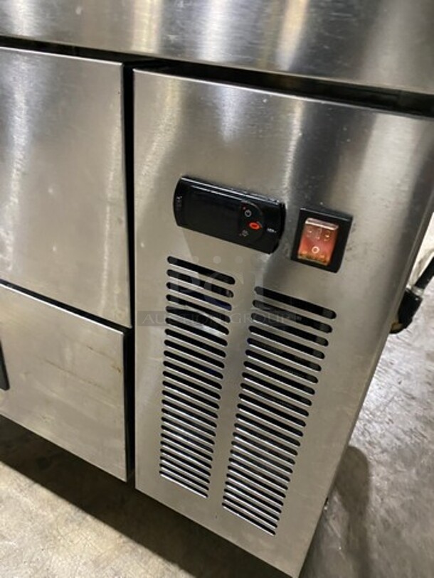 Avantco Commercial Refrigerated 2 Drawer Chef Base! All Stainless Steel! On Casters! Model: 178CBE36HC SN: 6188260121100707 115V - Image 7 of 9
