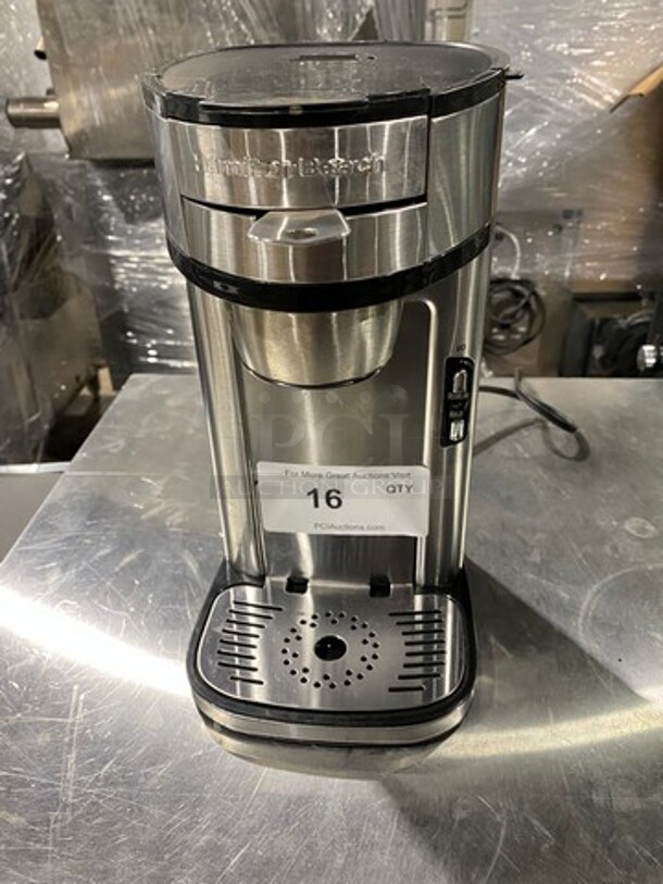 Hamilton Beach Countertop K Cup Single Cup Coffee Maker! - Image 1 of 7