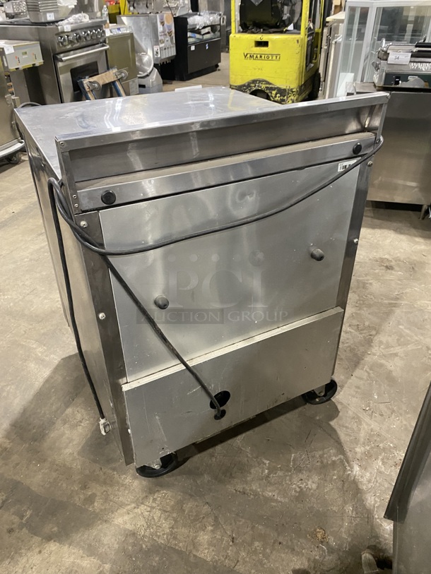 True Commercial Single Door Lowboy/Worktop Freezer! All Stainless Steel! On Casters! MODE: TWT-27F SN:8587390! 115V 1PH! - Image 3 of 8