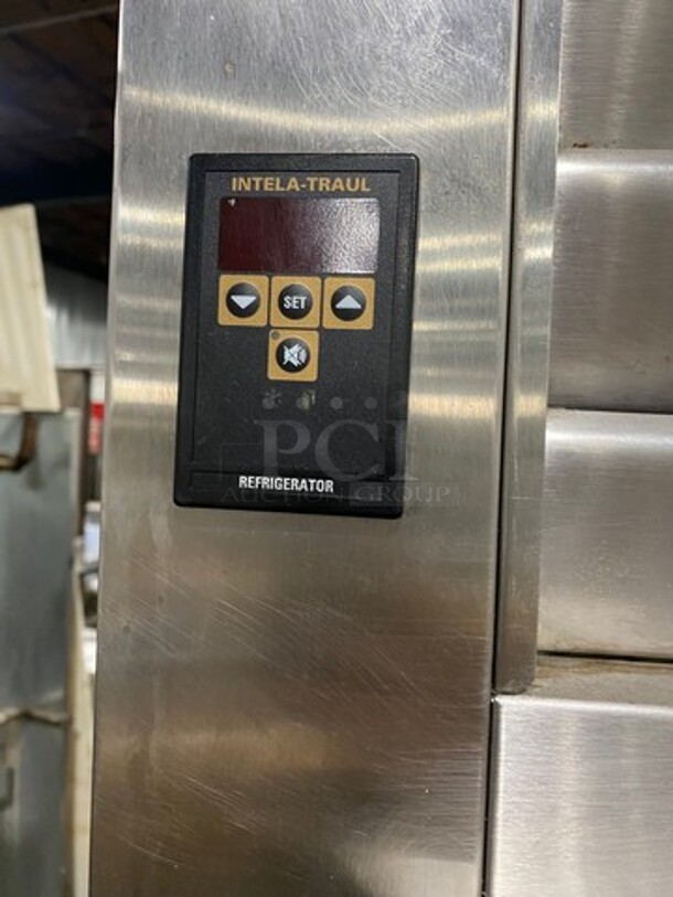 COOL! Traulsen Commercial Split Doors Reach In Refrigerator! With Racks! All Stainless Steel! On Casters! Model: AHT232NUTHHS SN: T079150C01 115V 60HZ 1 Phase - Image 7 of 9