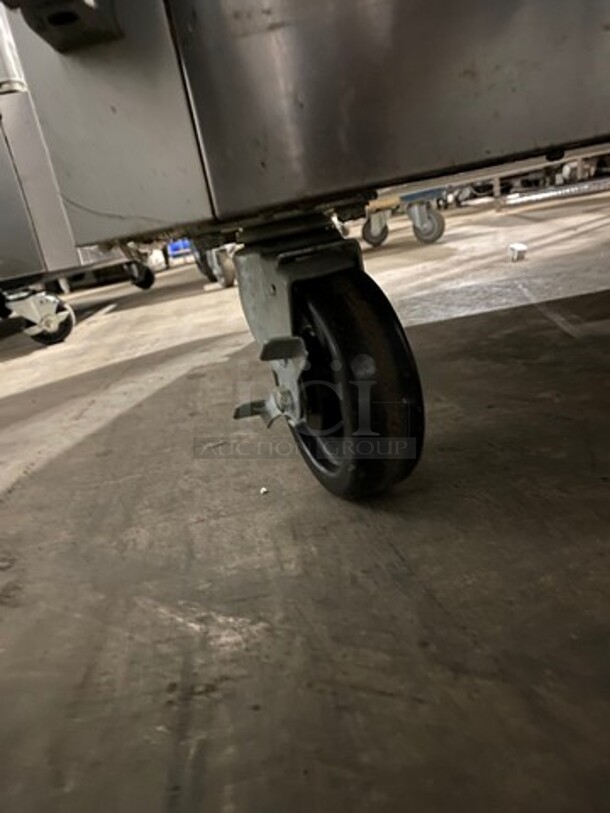 Traulsen 2 Door Reach In Freezer Unit! With Poly Coated Racks! All Stainless Steel! On Casters! Model: G22010 SN: T177456A12 115V 60HZ 1 Phase - Image 8 of 11